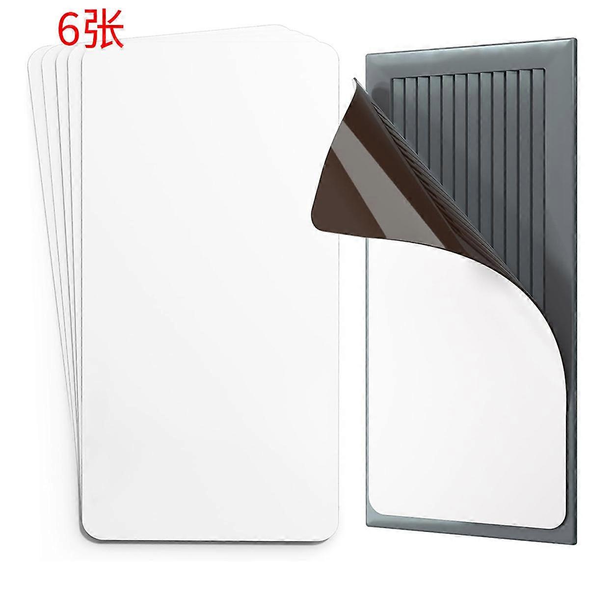 Magnetický kryt větracího otvoru pro domácí strop, 5,5 x 12 palcový kryt větracího otvoru pece pro ocelové vzduchové registry, podlaha