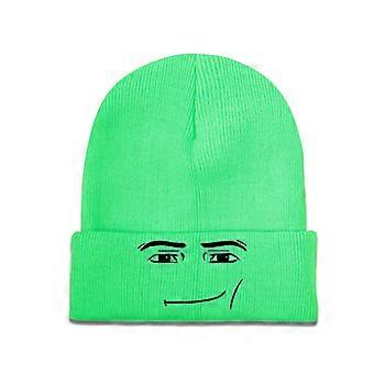 Roblox face knit sweater cap Skullies hat ski cap fedora hat