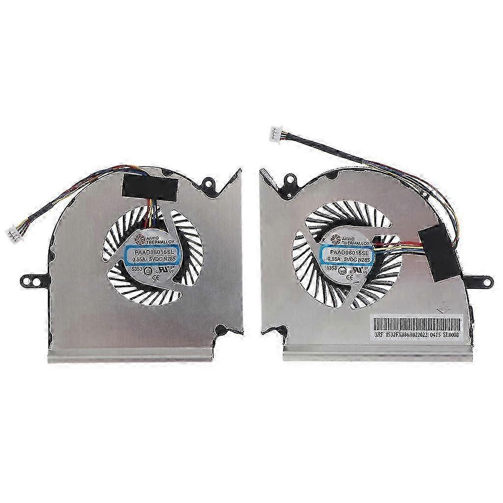 for MSI GE75 GP75 GE63 GP63 GL63 Laptop CPU Cooling Fan 5V 4pin GPU Radiator