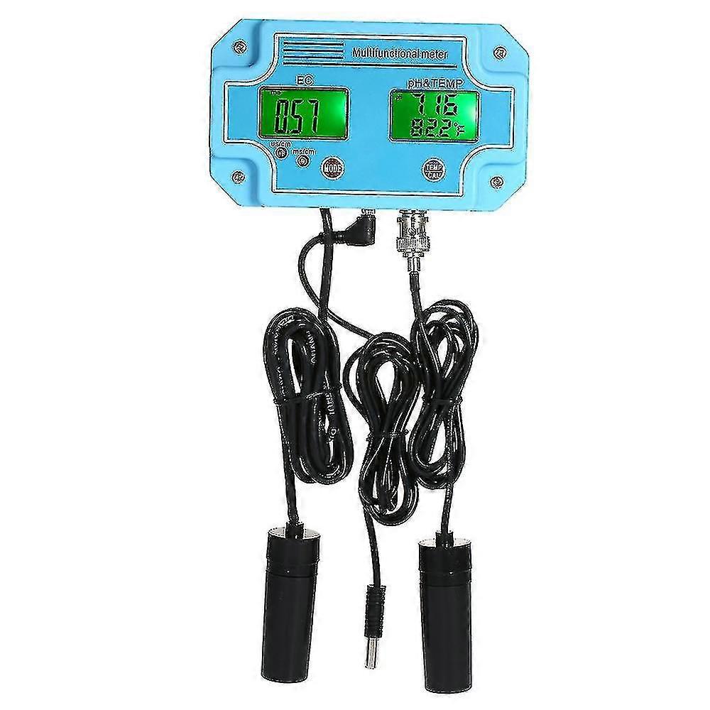 Professional 3 In 1 Ph / ec / temp Meter Wasserdetektor Multi-Parameter Digital Lcd Tri-Meter Multifunktions-Wasserqualitätsmonitor Multiparameter Wasser Qu