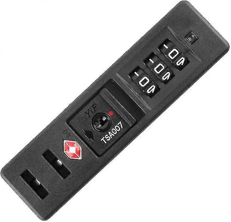 Portable Code Lock Pc Luggage Lock Built In Sunk Lock Anti Theft Combination Lock - Ya