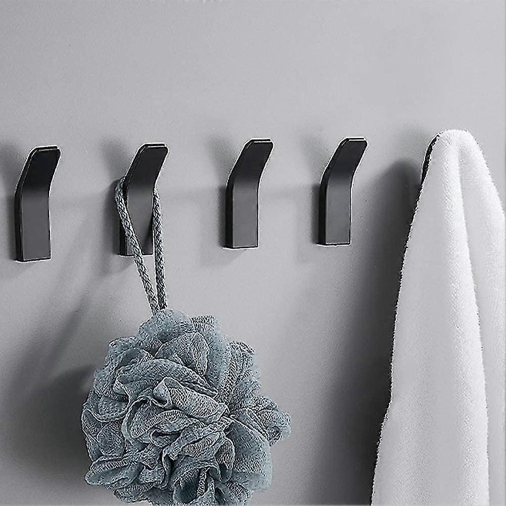 Towel Rack 5pcs Adhesive Hook Bathroom Wall Hook, Rustproof And Waterproof Towel Rack