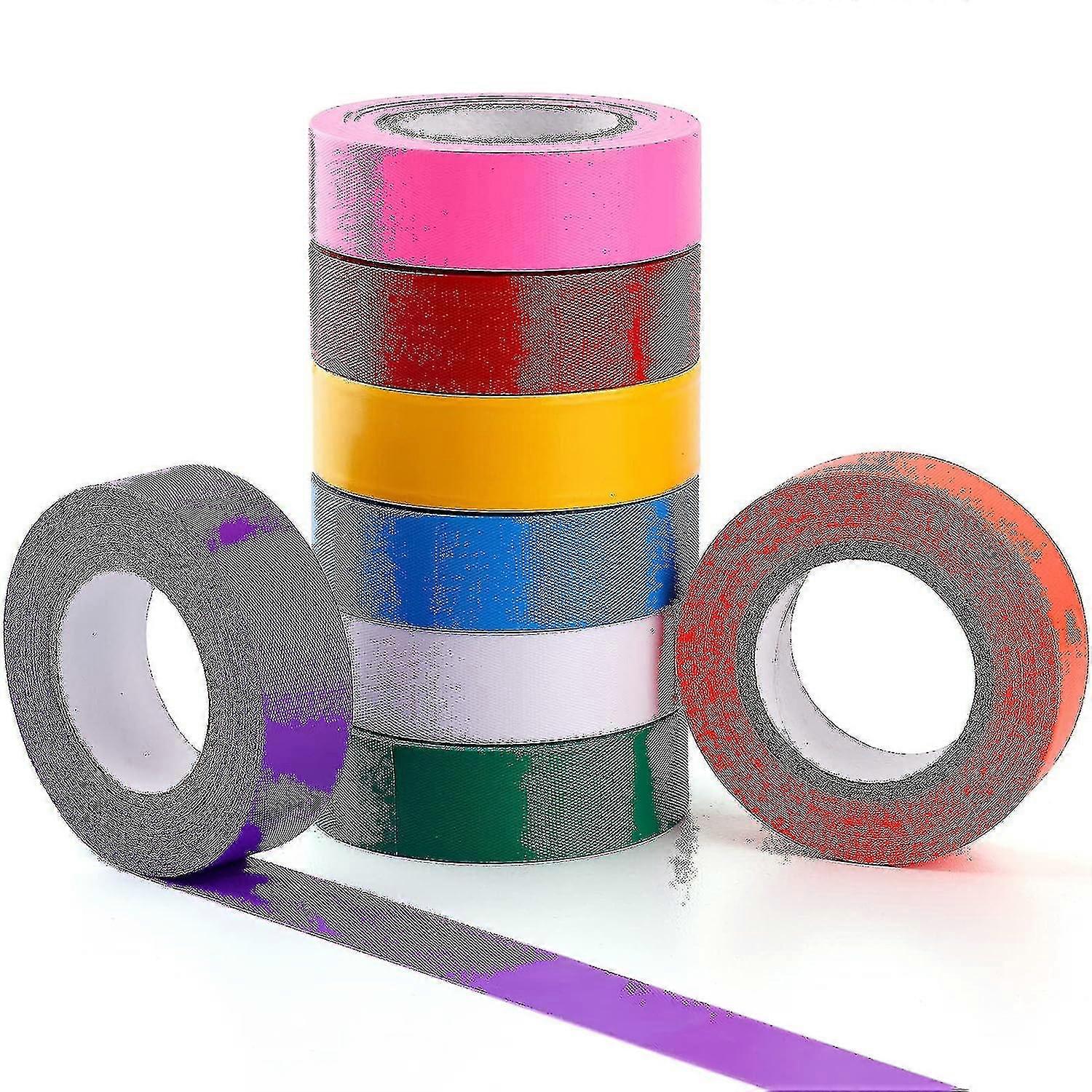 Flourescent Flagging Tape, Non-adhesive Plastic Ribbon Neon Marking Roll, For Tree Marking, Hunting Trail Tape, Boundaries And Hazardous Areas Marking