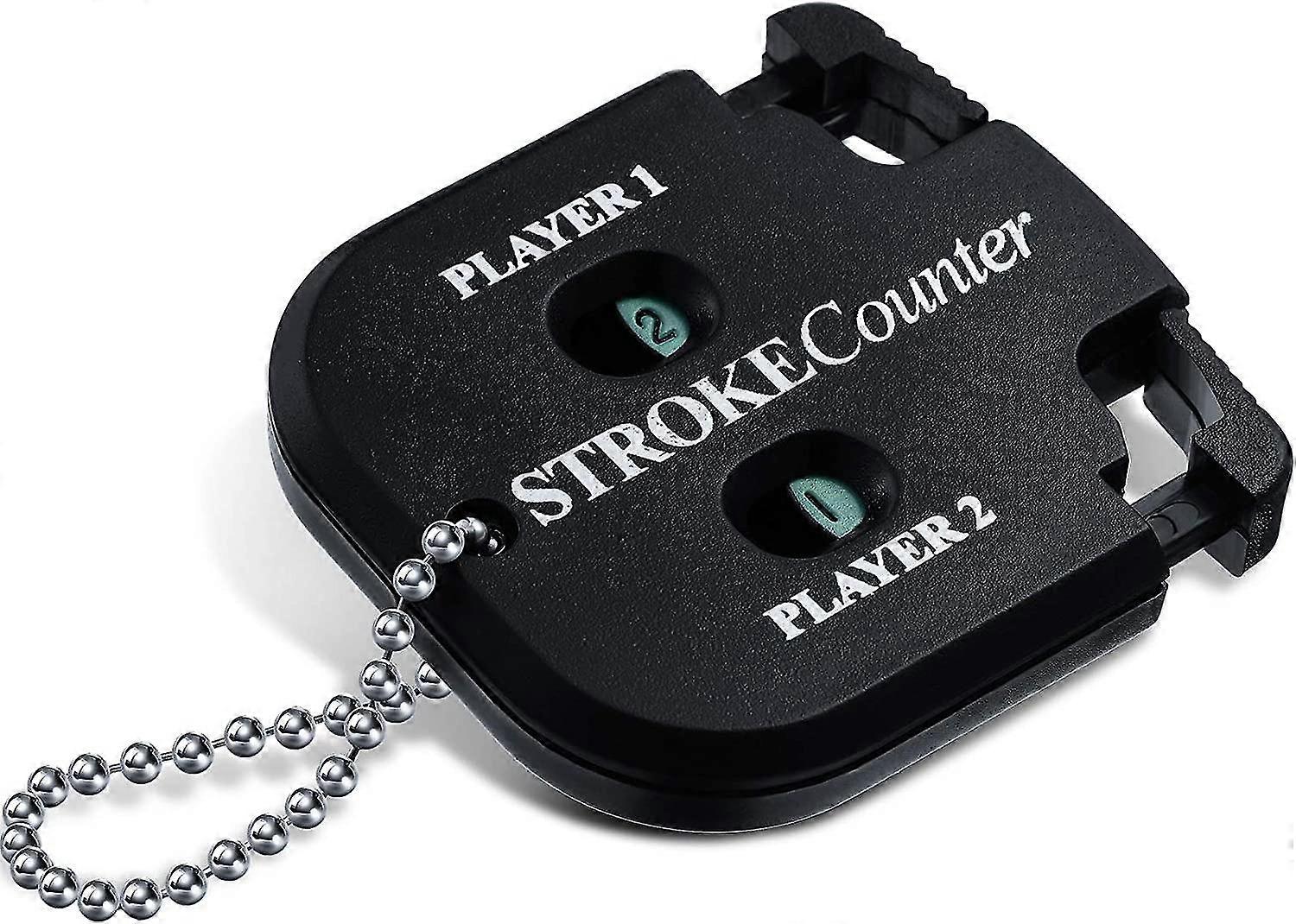2 Players Shot Counter Golf Score Indicator 2 Digits Mini Square Golf Score Counters Convenient