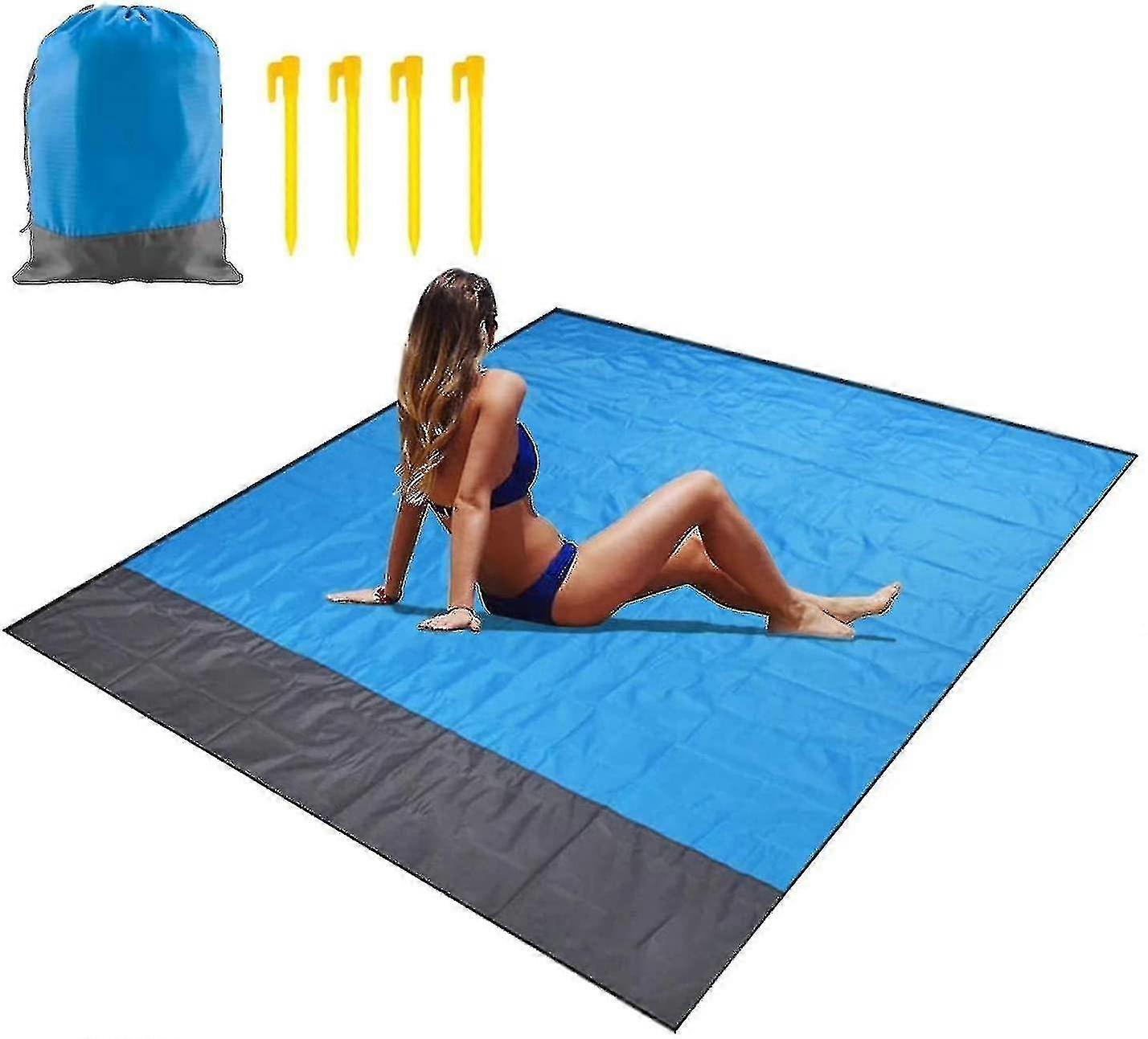 Waterproof Sand Proof Beach Mat 200 * 140cm