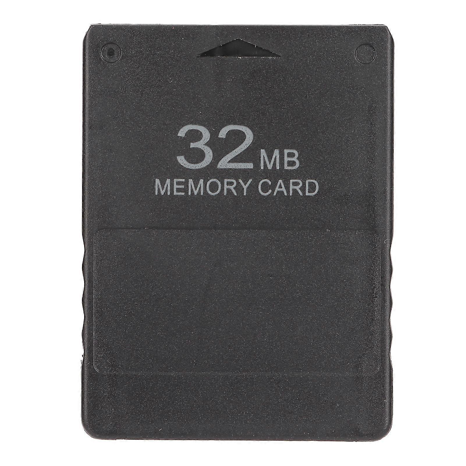 32MB High Speed Game Memory Card for PS2 - Plug and Play External Data Card