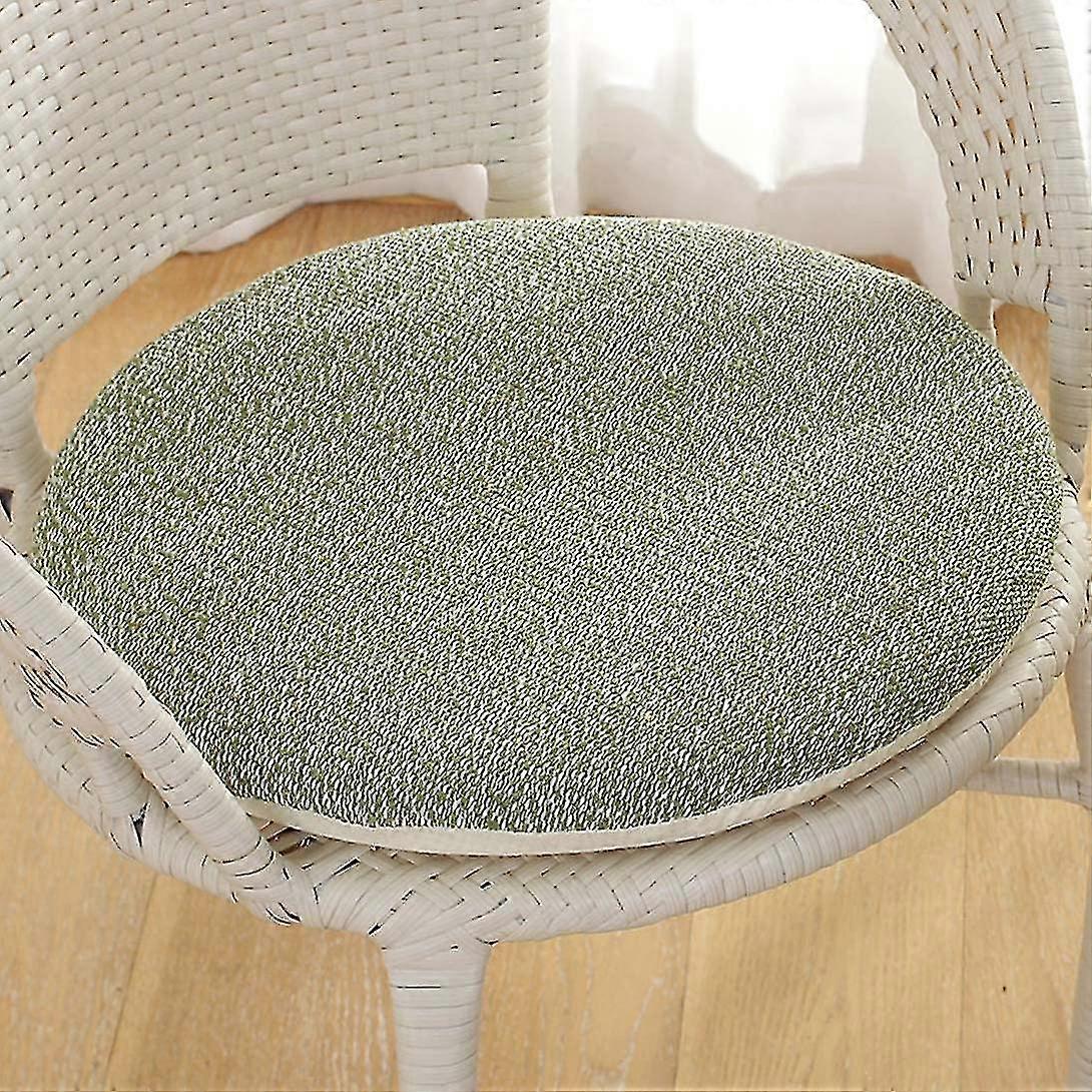 runde sete pads stol puter, vaskbar spisestue kjøkkenstol pad mykt sete puter stol matte