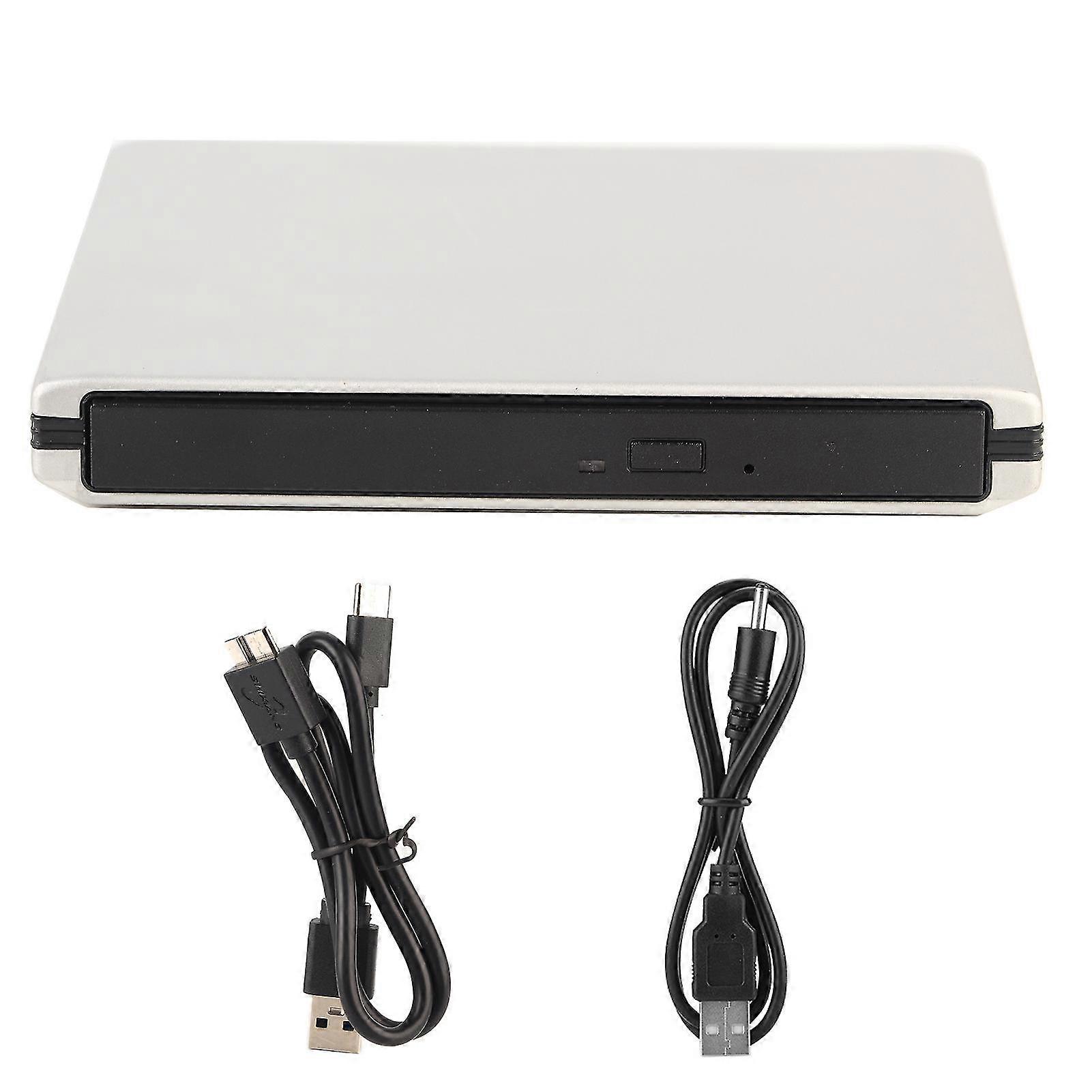 USB 3.0 External Blu-ray DVD CD BD Writer Recorder for Laptop PC