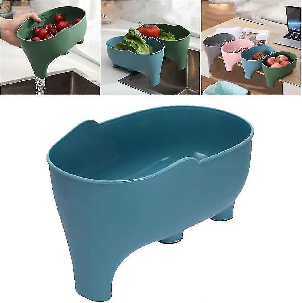 Sink Strainer, Elephant Drain Basket, Multifunctional Dish Drainer, Sink Filter For Kitchen Sink, Drain Basket For Kitchen Sink