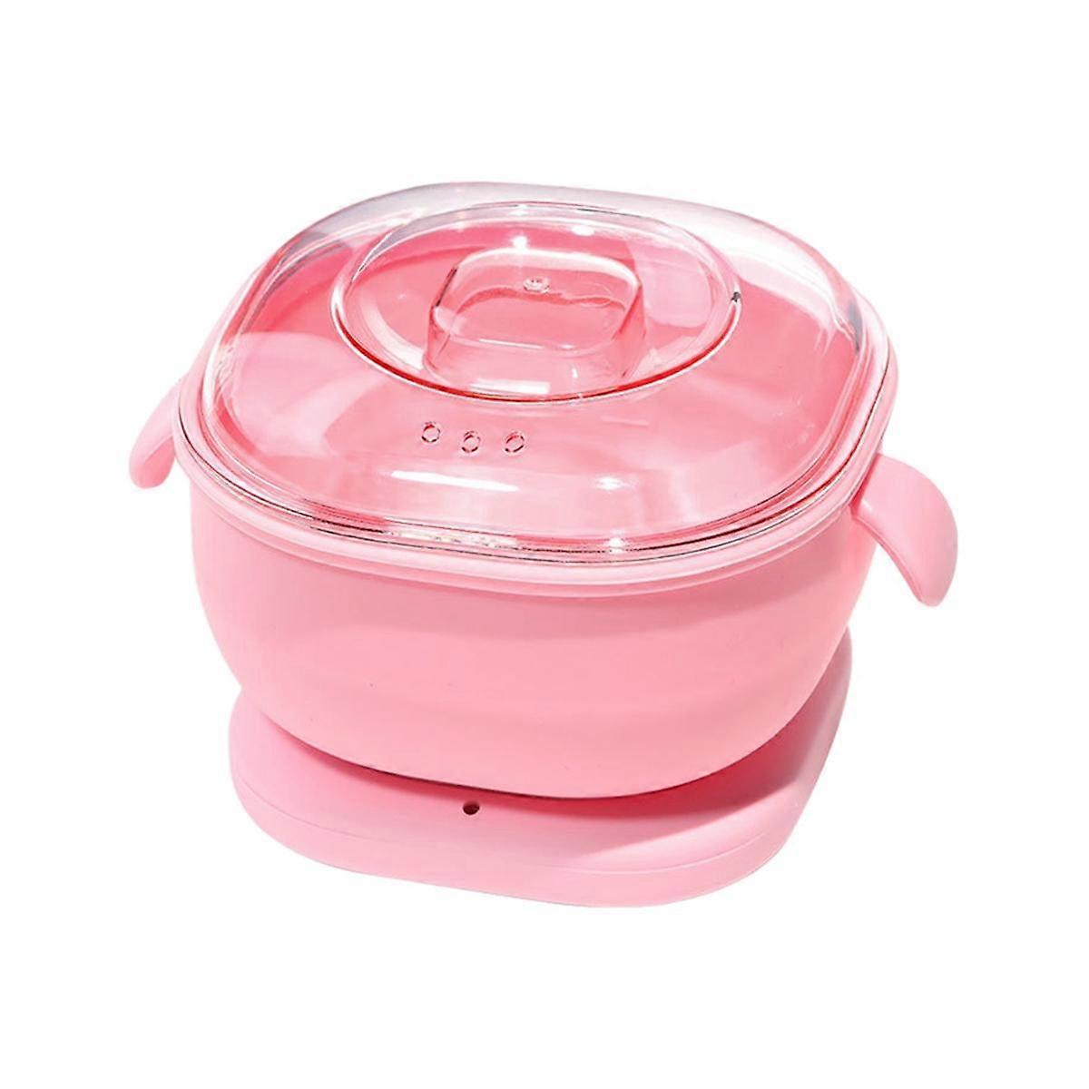 Portable Silicone Warmer for Wax Foldable Wax Heater Hair Removal Wax Machine Body Epilator Paraffin for Travel EU Plug
