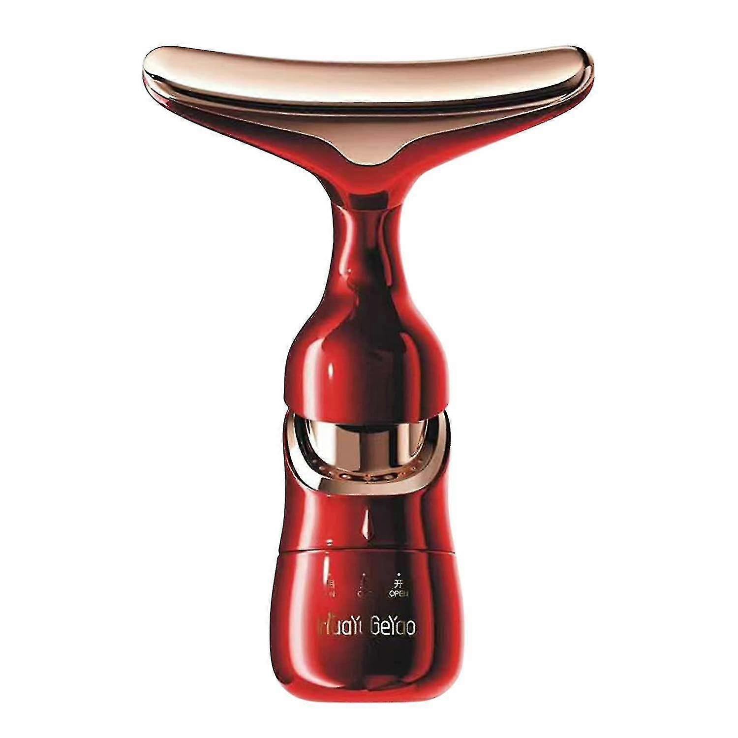 Three-purpose Household Beauty Instrument For Face, Neck And Eye Dolphin Tail Type