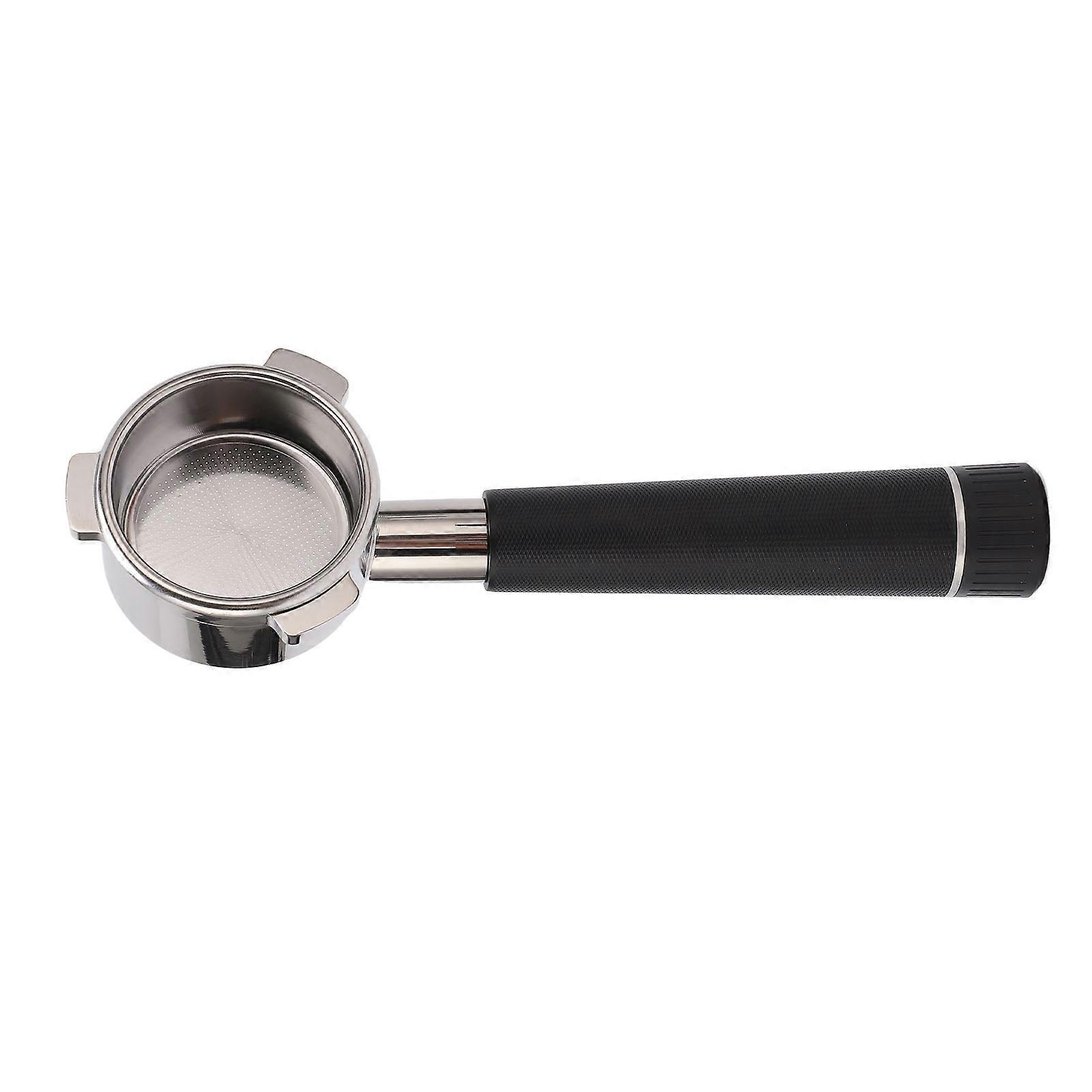 فلتر قهوة من الفولاذ المقاوم للصدأ بدون قاع مقاس 54 مم، 3 آذان، ملحقات ماكينة القهوة لسلسلة Breville 8 باللون الأسود