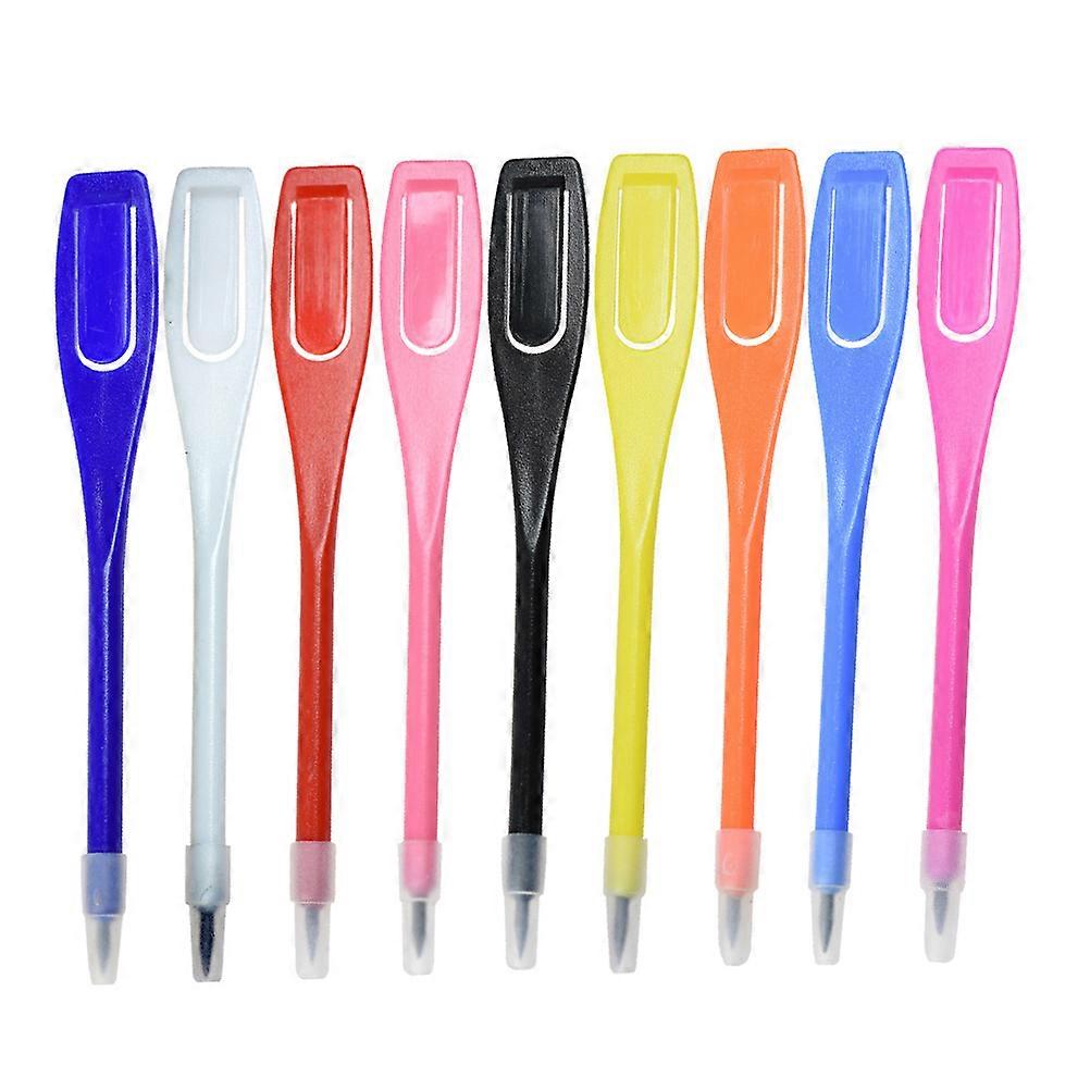50pcs Plastik-Record-Marker-Stift klares Blei-Schreiben-Scoring-Stift Scorer-Bleistift (zufällige Farbe)