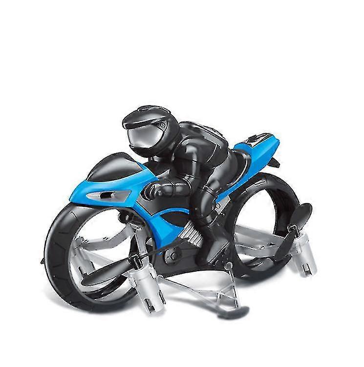 Bjxy Children#39;s Motorcycle Headless Mode Remote Control Four-axis Drone Racing Stunt Toy