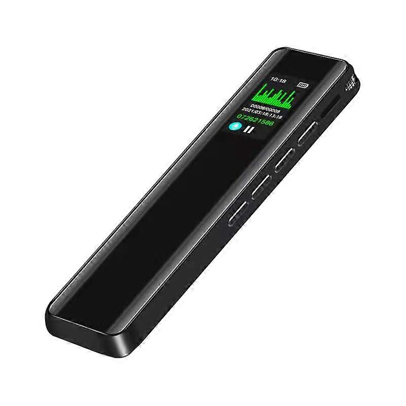 8GB Digital Voice Recorder Voice Activated Recorder Dictaphone MP3 Player 3072KBPS HD Recording Noise Reduction Timing Recording Password Function Dua