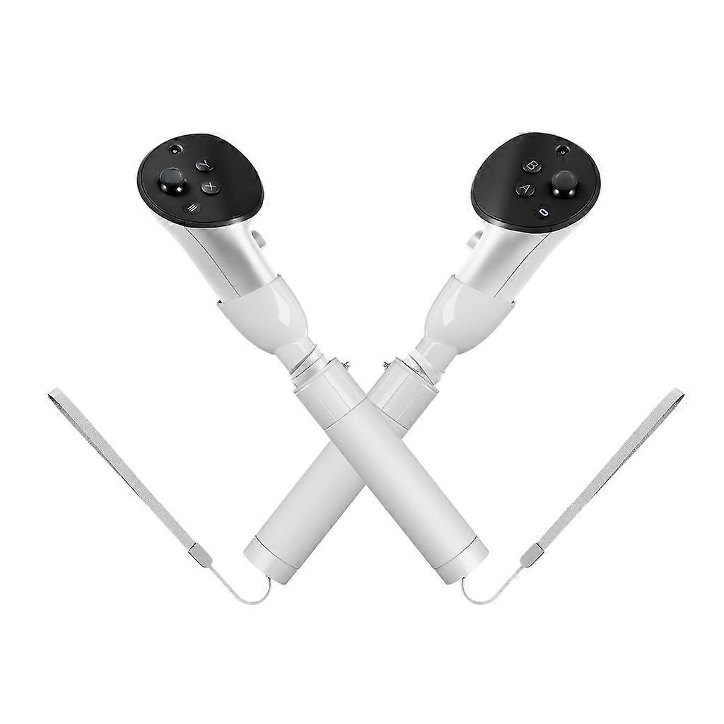 Handle Attachments for Meta Quest 3 VR Controller Accessories, VR Gorilla Tag Long Arms Beat Saber Extension Grips