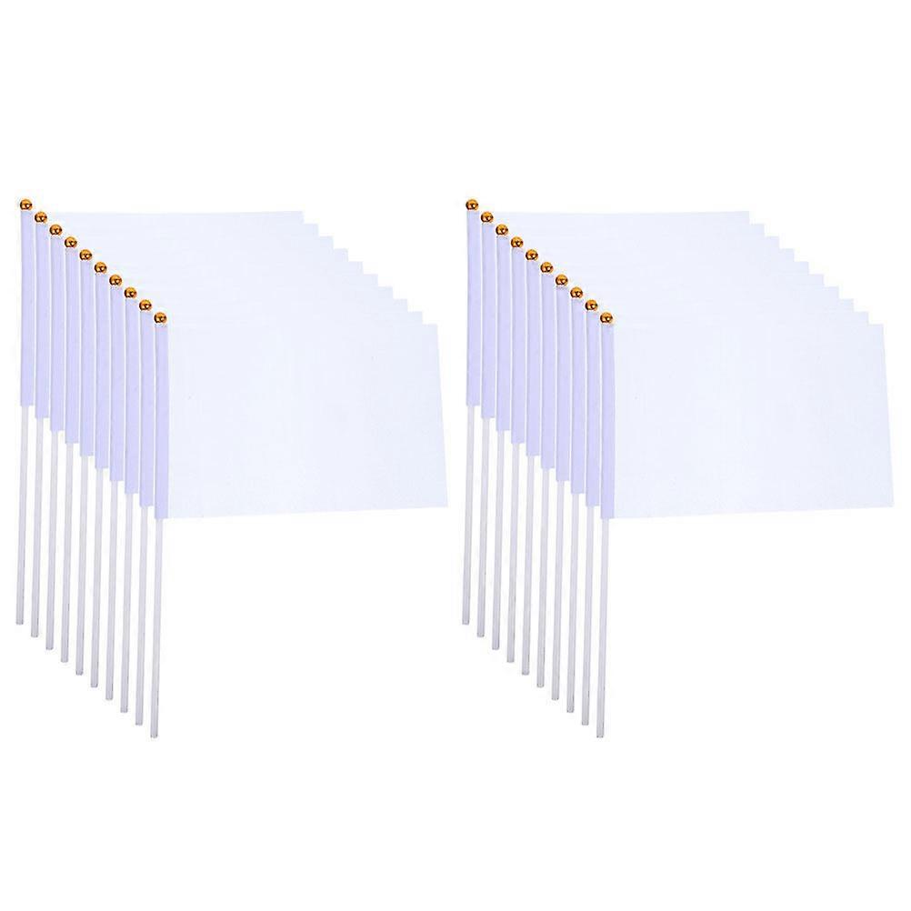 20Pcs Command Flags Multi-use Signal Flags Referee Signal Flags Match Flags Match Supply