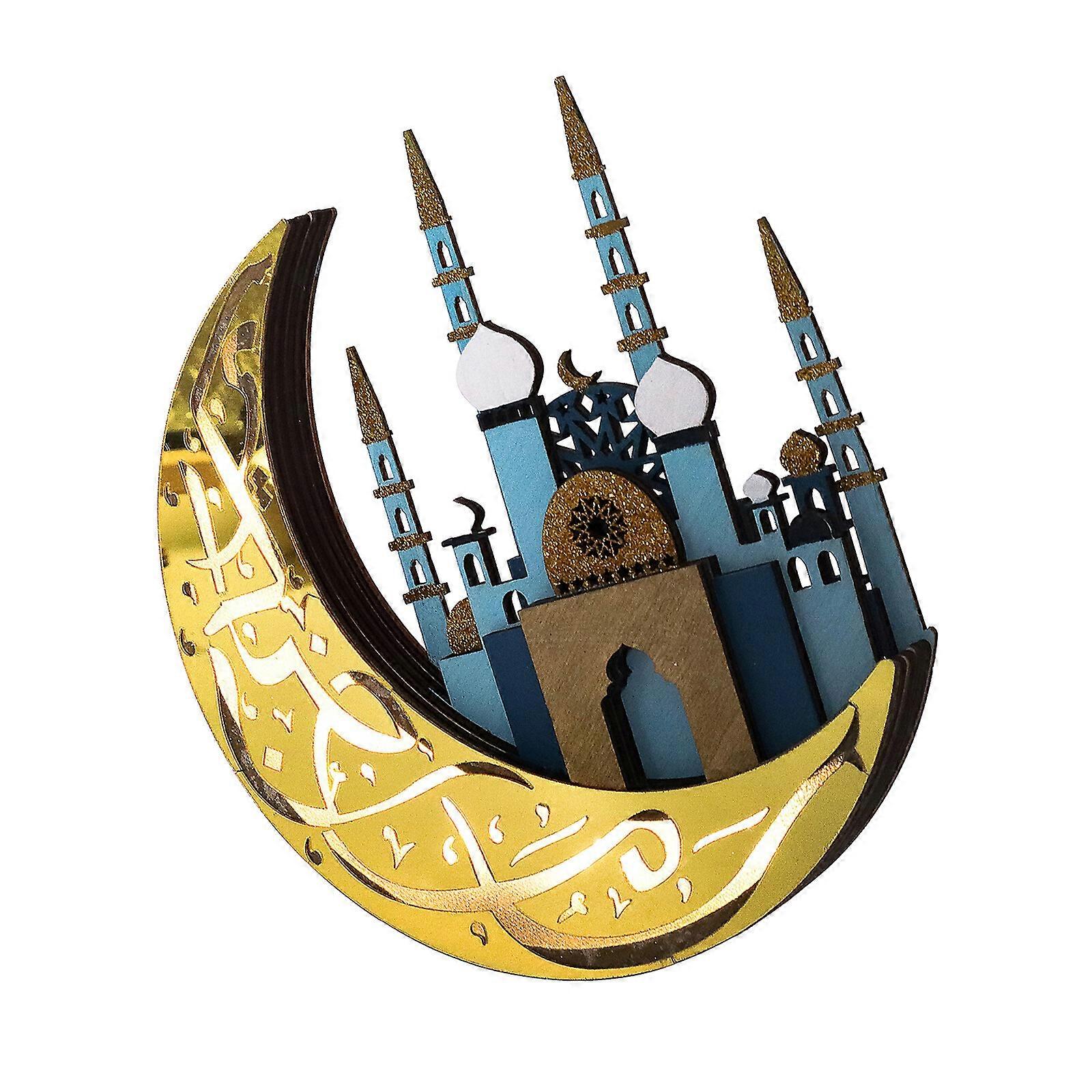 Muslim Decoration Creative Moon Ornament