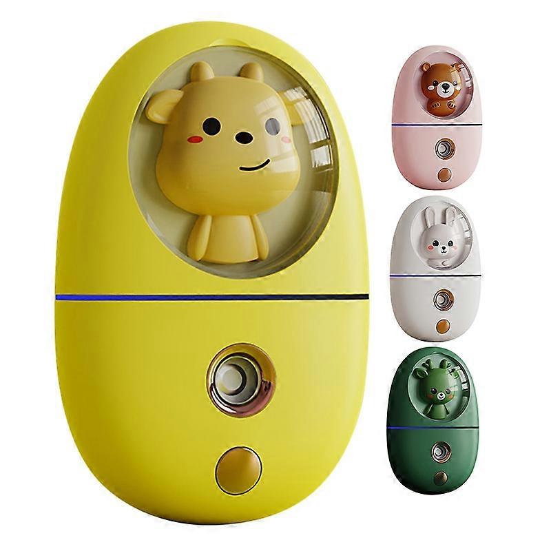 Electric Humidifier USB Charging Aromatherapy Machine Air Purifier Ultrasonic Atomizer Diffuser Mute Humidifier Mini