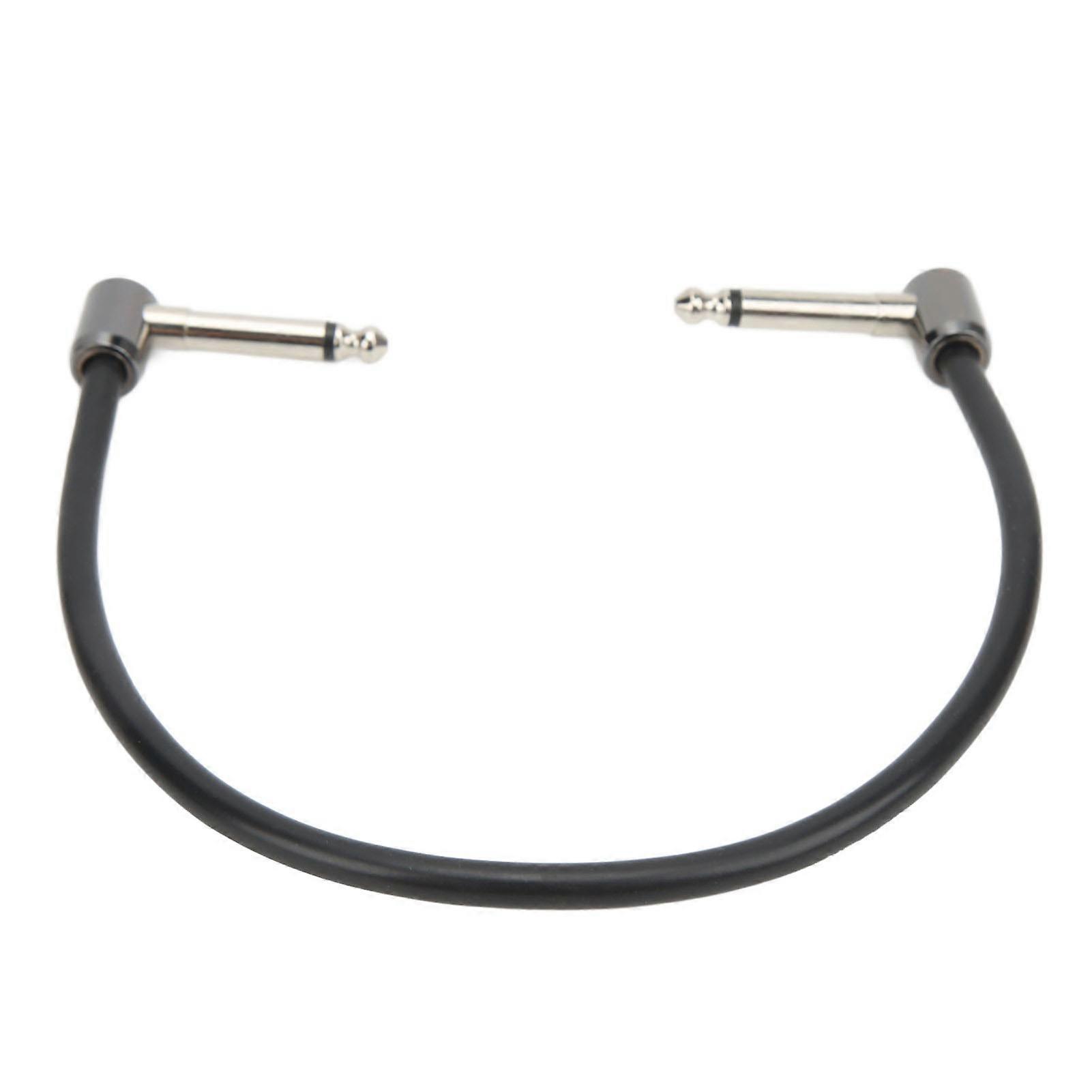 Gitarr Patch Kabel Pedal Connector Wire 30cm Instrument Tillbehör för Folk Elbas
