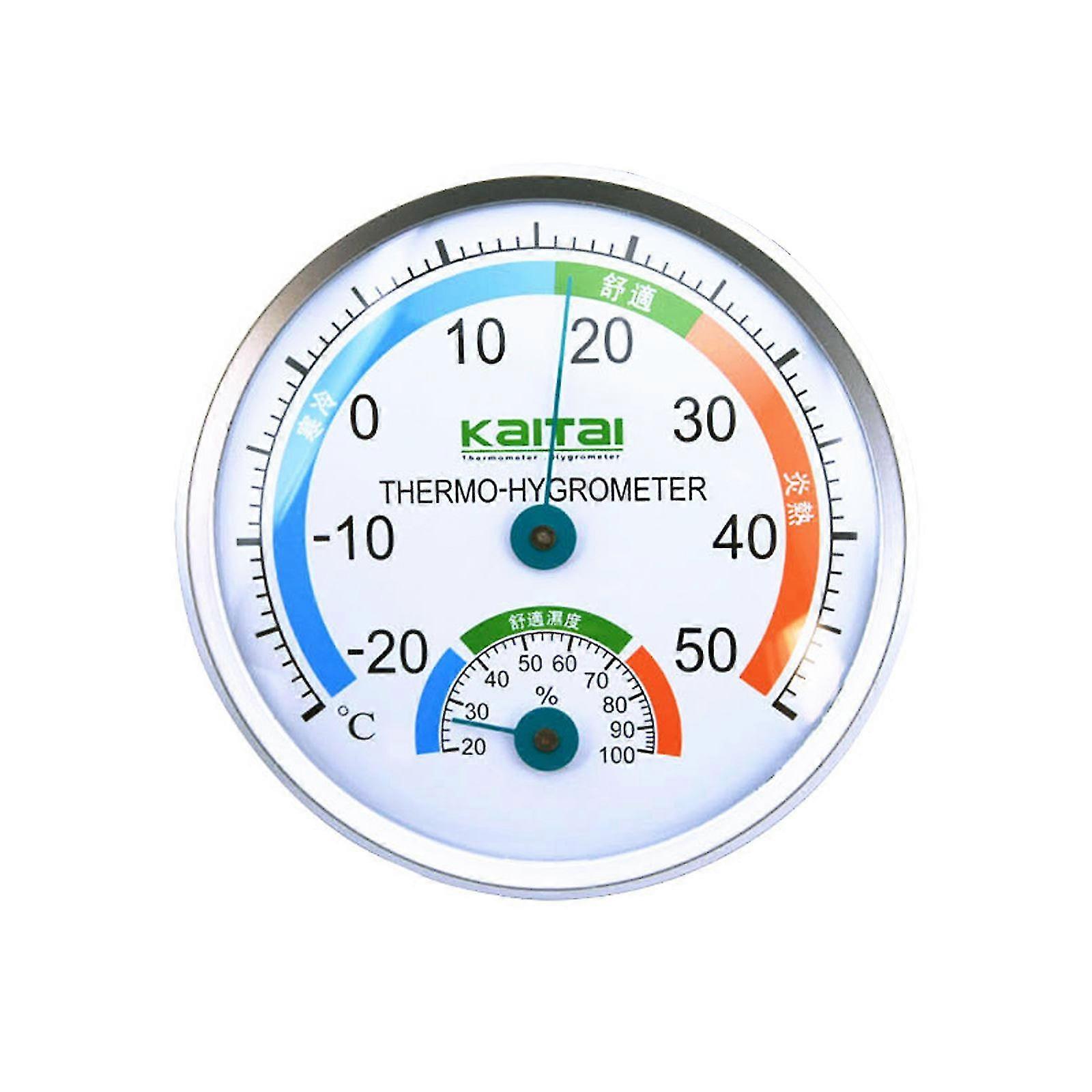 Dial Type Thermometer Hygrometer High Accuracy Temperature Humidity Meter Home