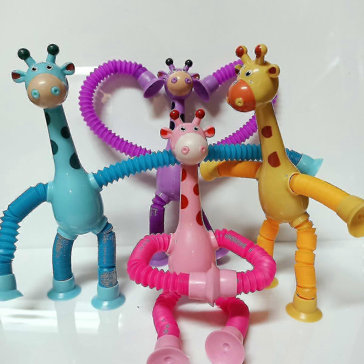 Telescoping Tube Giraffe Toy