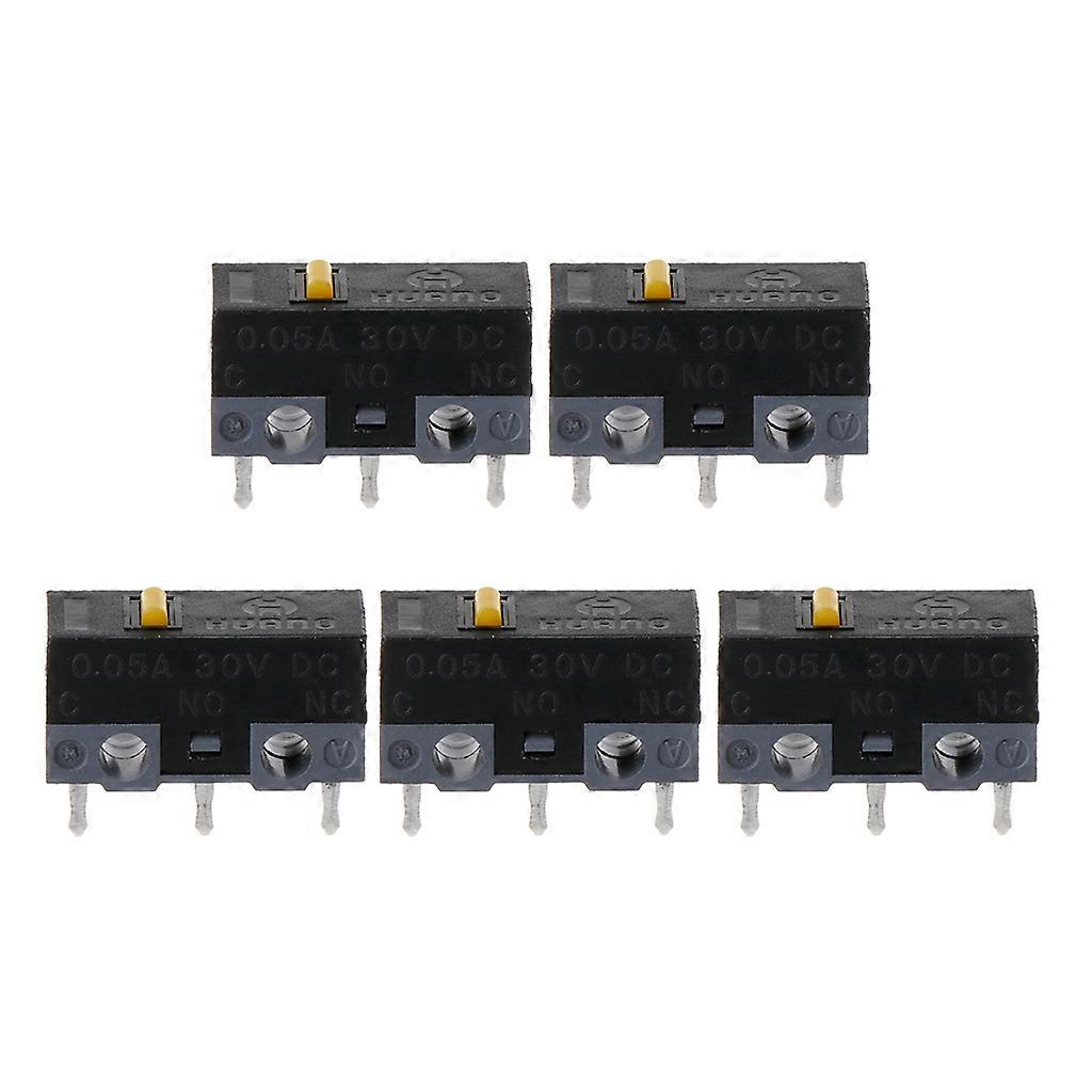 5pcs Huano Micro Switch 10 Millions Clics Souris de jeu Micro Switch 3Pin
