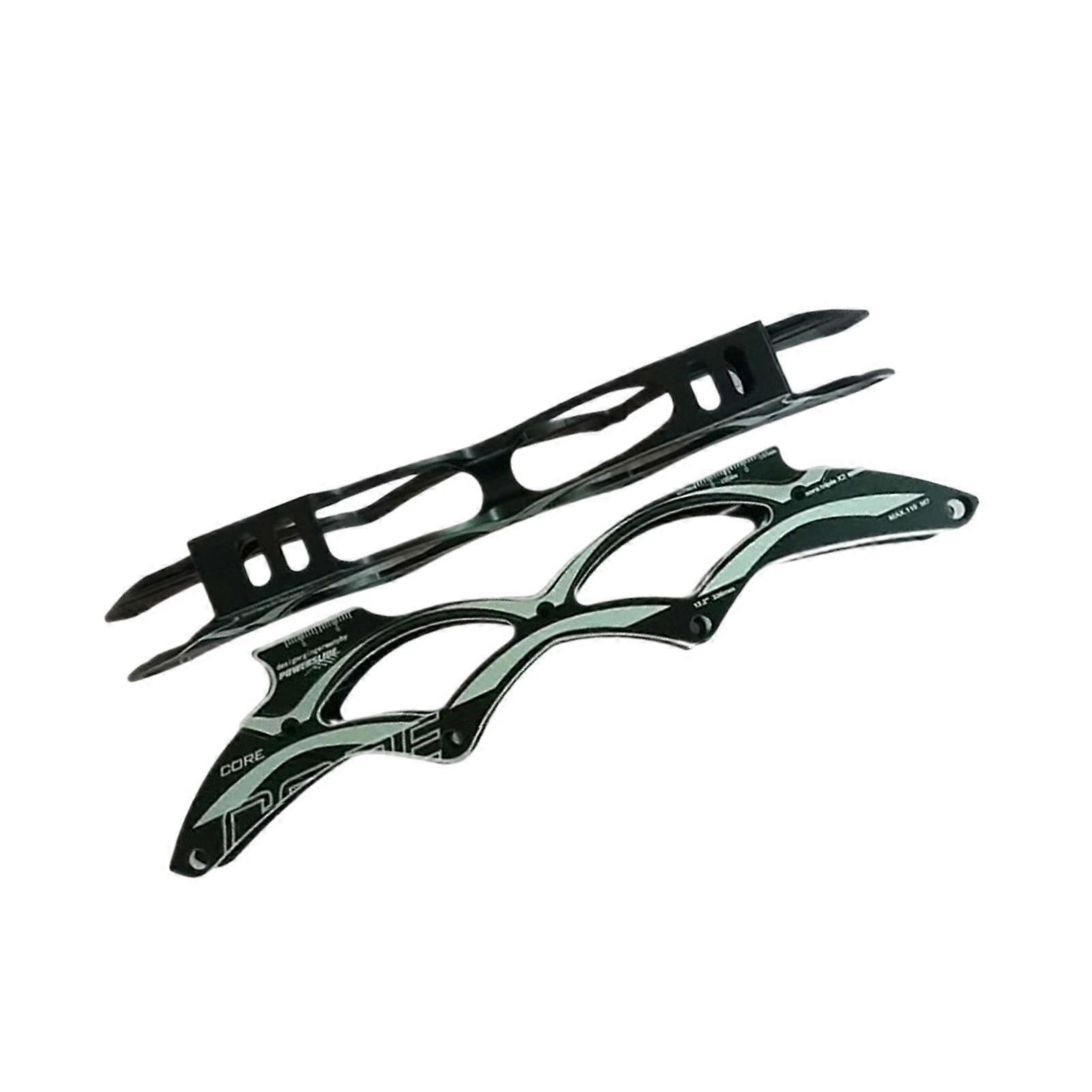 2x Speed Skate Frame with Accessories Alloy Inline Skate Replacement Frame for 4x90