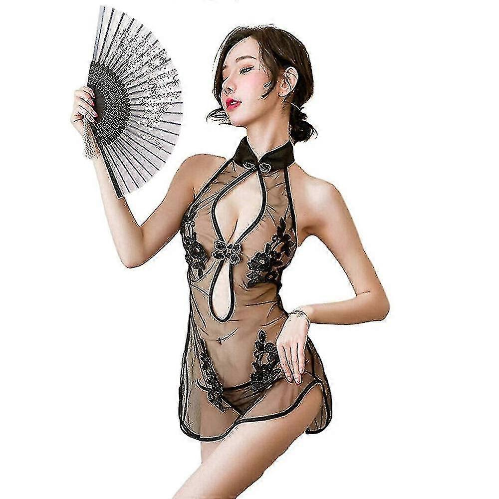 مثير كيمونو الملابس الداخلية فستان نوم للنساء