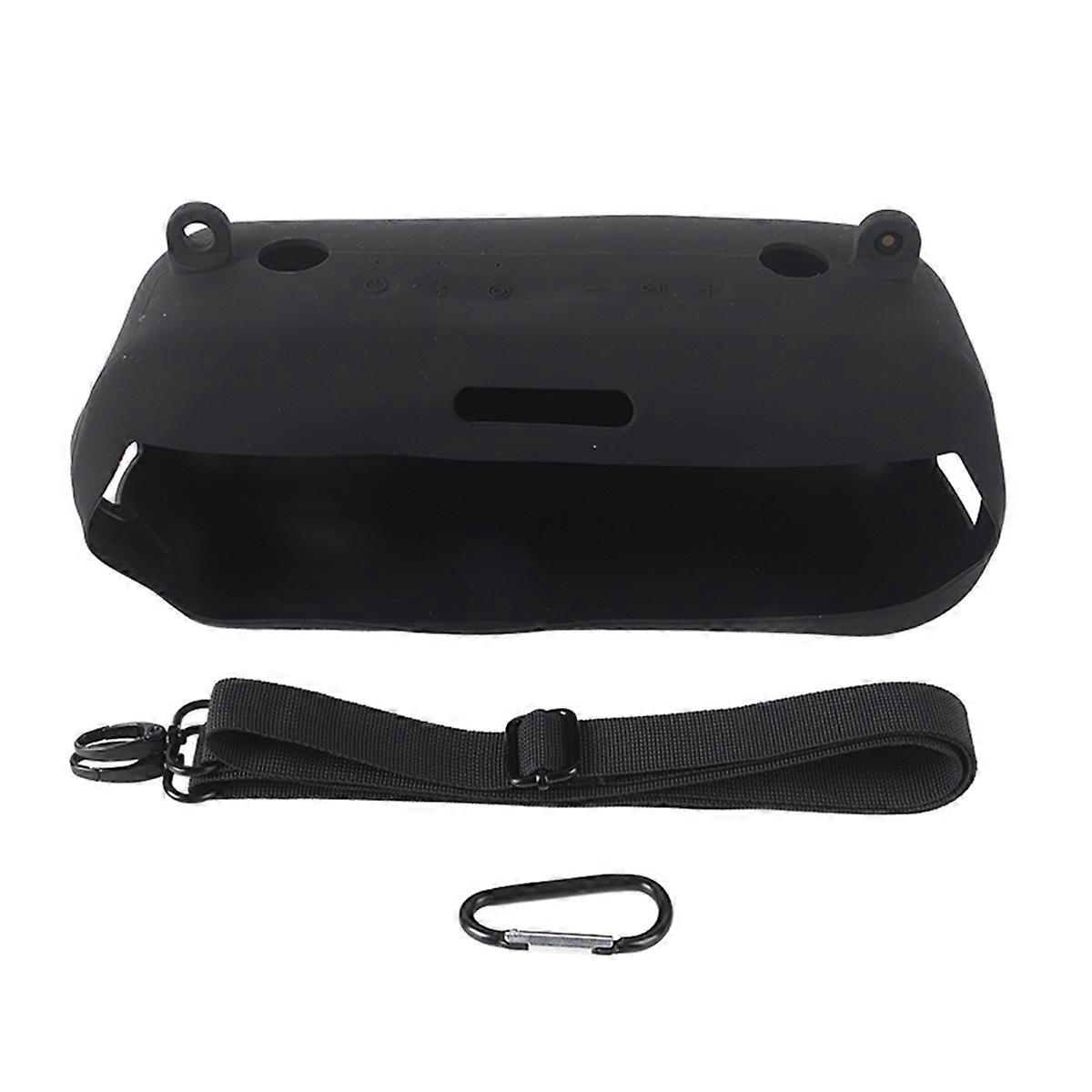 Shockproof Silicone Cover Case with Shoulder Strap for SoundLink Max Speaker, Anti-Scratch Protecti