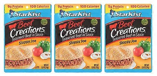 StarKist Beef Creations Sloppy Joe Pouch 3 Pack