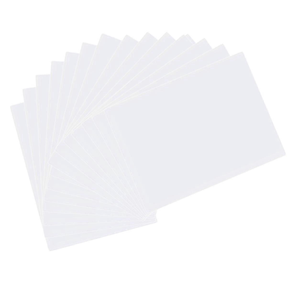 Printable Shrink Dink Sheets,Semi-Transparent Shrinky Films Papers for Inkjet Printer,Printable Shrinky Plastic,50Sheets