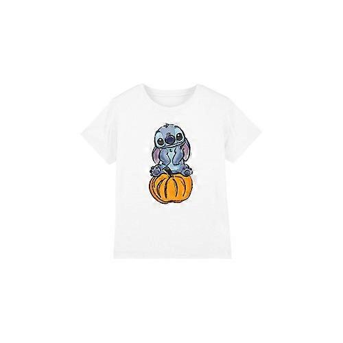 Lilo & Stitch Childrens/Kids Pumpkin Sketch T-Shirt