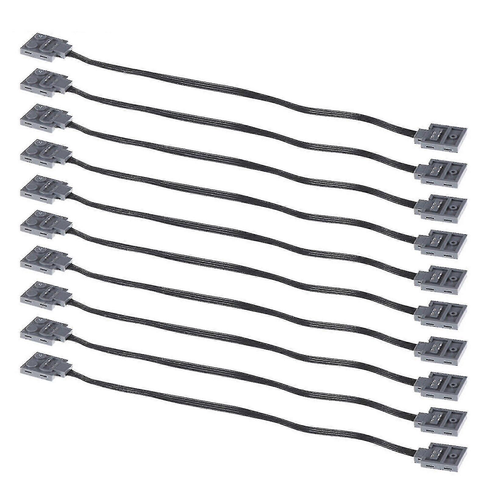 10pcs Power Functions Motor Extension Cable Wire 19.5" / 50cm For Le.g.oed 8.886