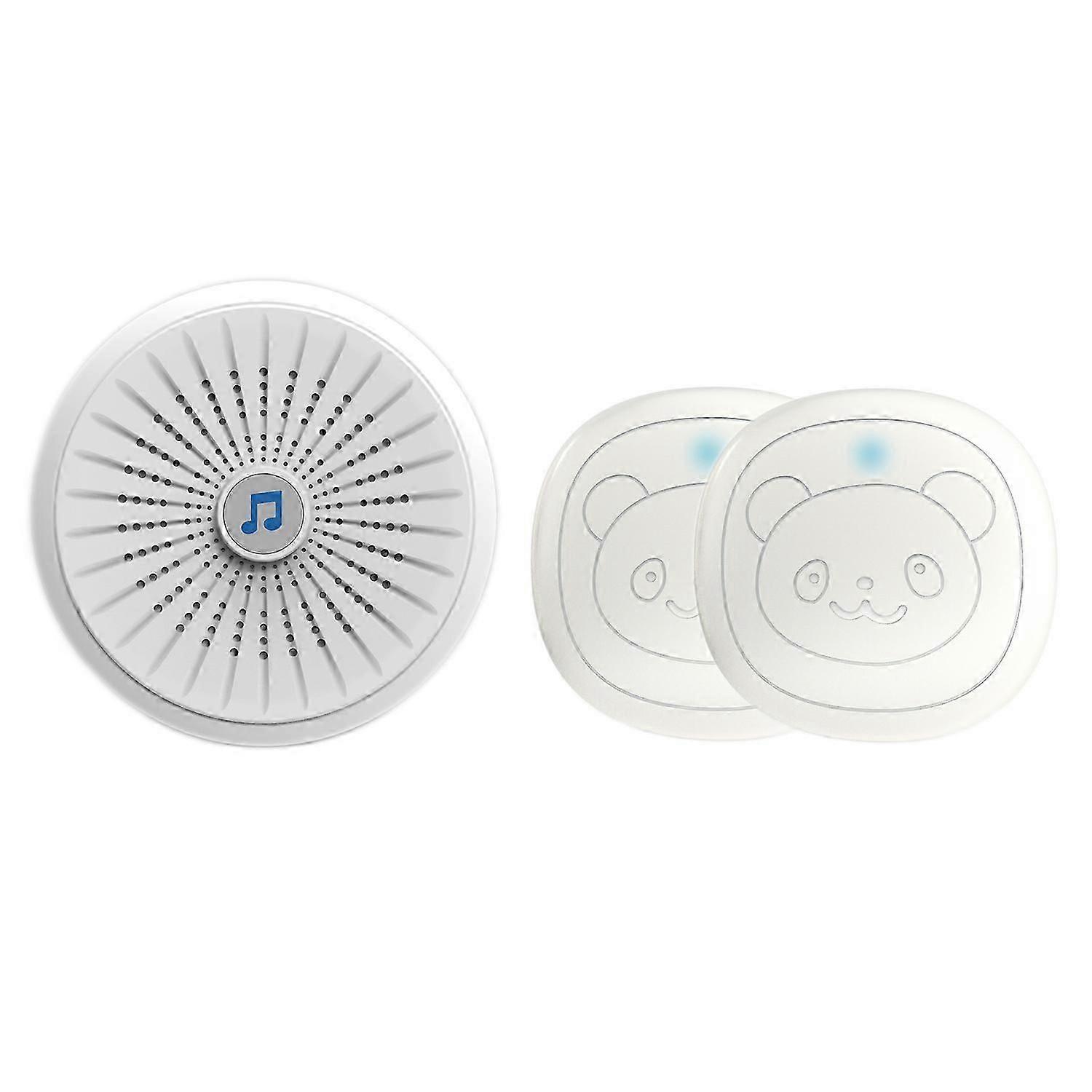 Wireless Pet Doorbell for Dogs, Waterproof, Touch Button, Remote Control, Emergency Call Feature