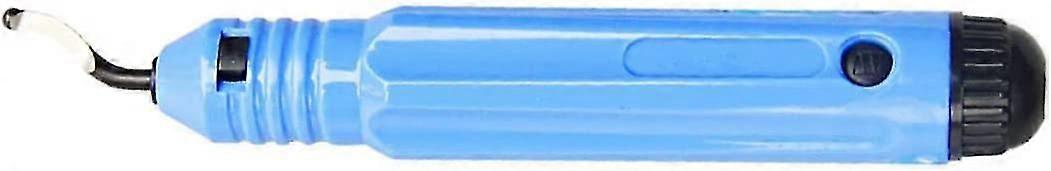 Deburring Tool Pipe Reamer 360 Degree Rotary Chamfer With 10 Replacement For Metal Pvc Tube Hardware Tools Deburring Head Cutter11pcs)