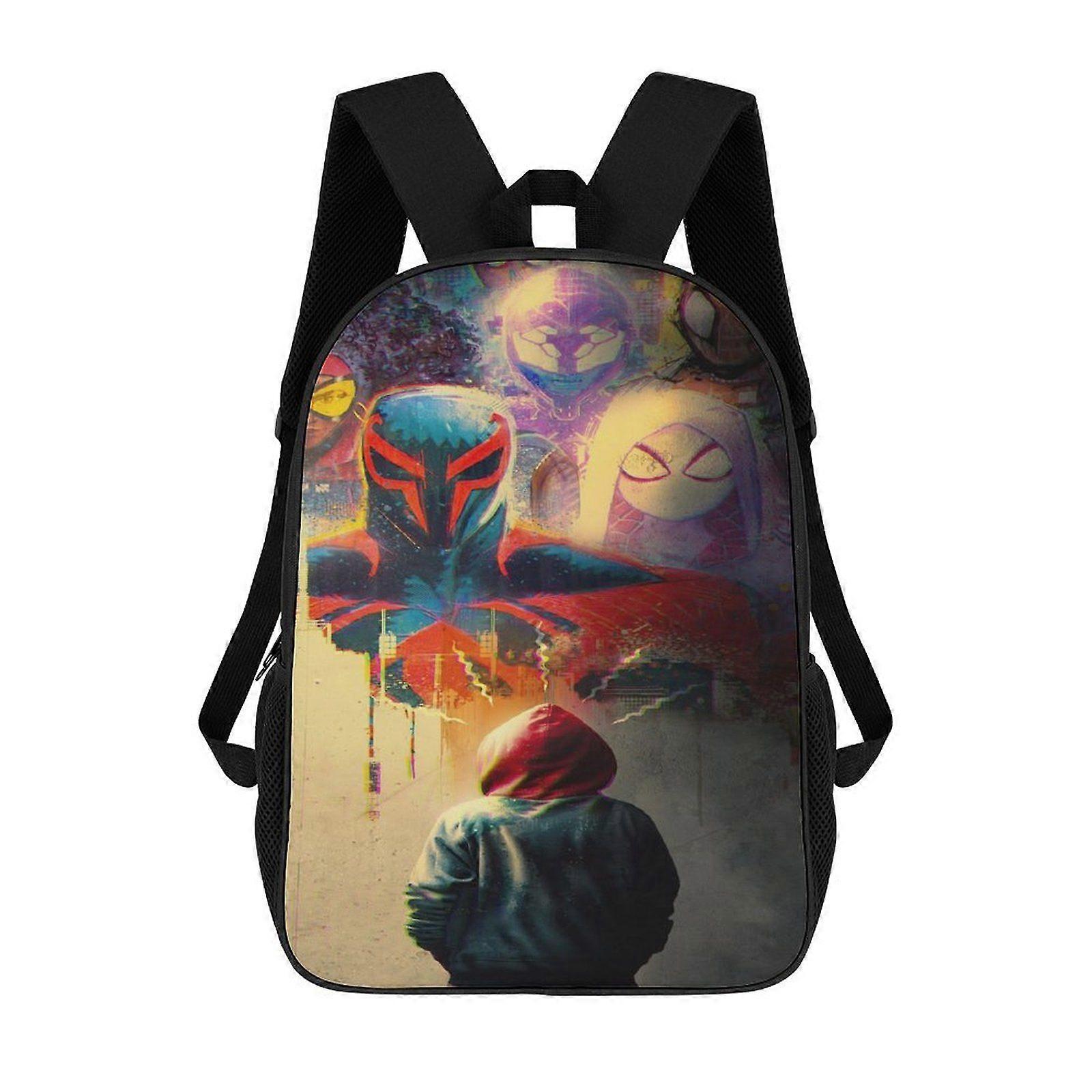 i2274 Miles Morales Backpack Shoulders DaypackBag Work Travel Classic Unisex Backpack kli2274
