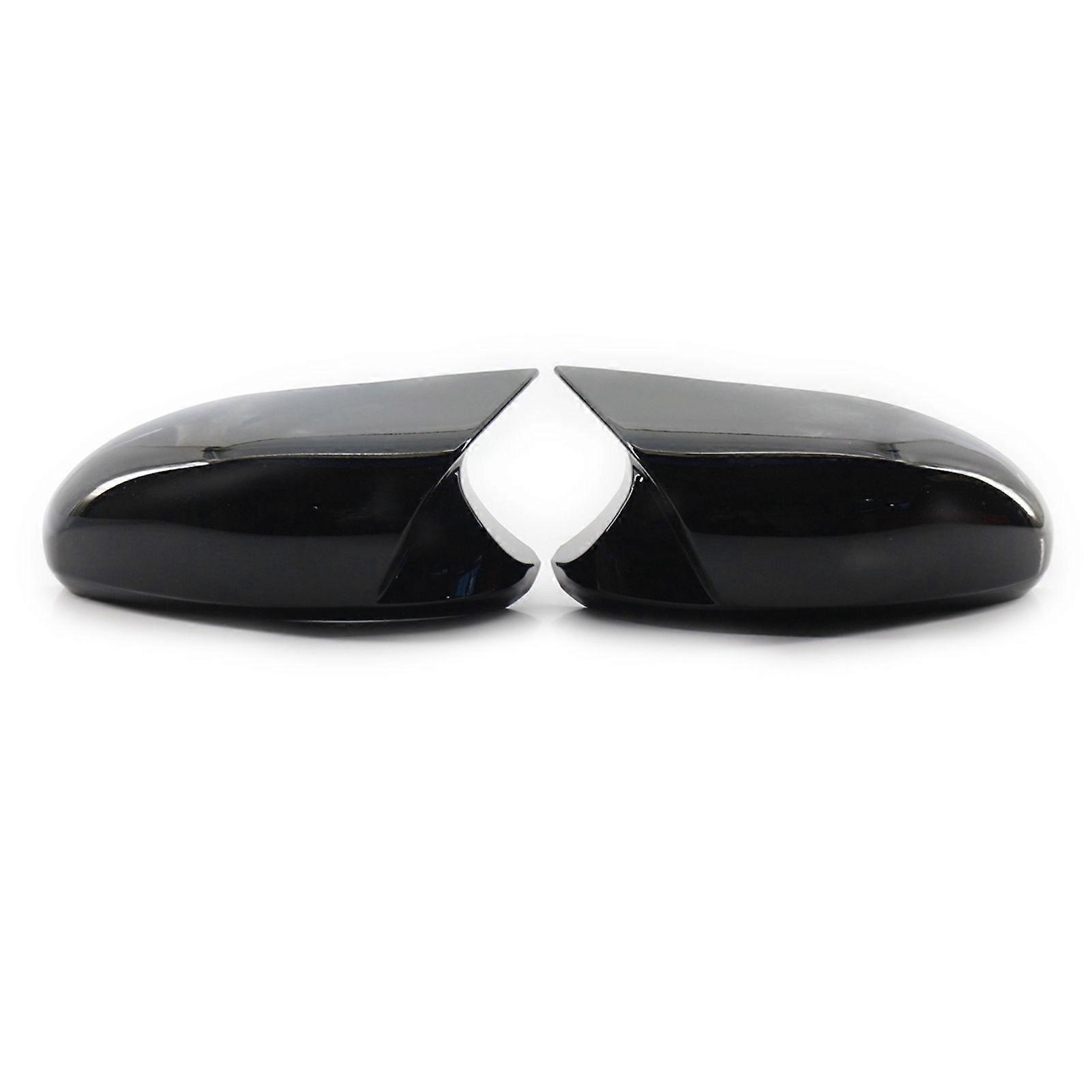Gloss Black Side Mirror Cover Caps Replacement For BMW E90 E91 E92 E93 PRE~LCI M3 Style MK2483