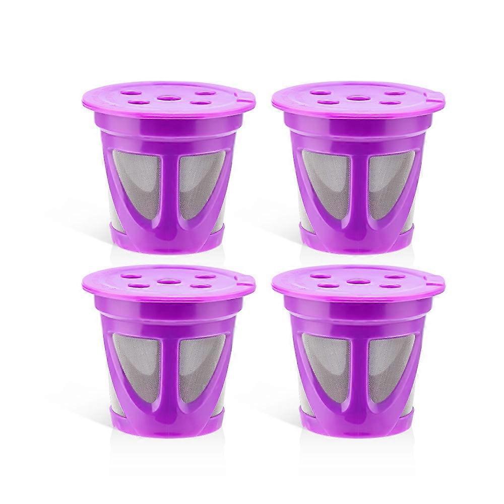 Reusable K Cups for Keurig, 4 Packs, Leakproof Refillable Pods