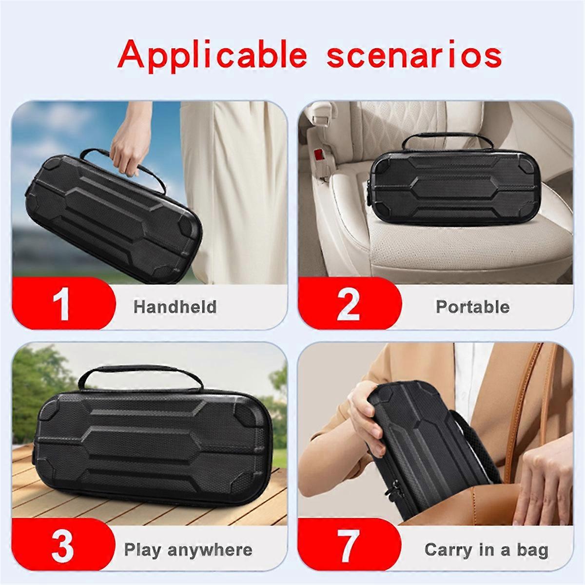 Shockproof Carrying Case for Portal Portable Protective Storage Bag with Accessory Compartments