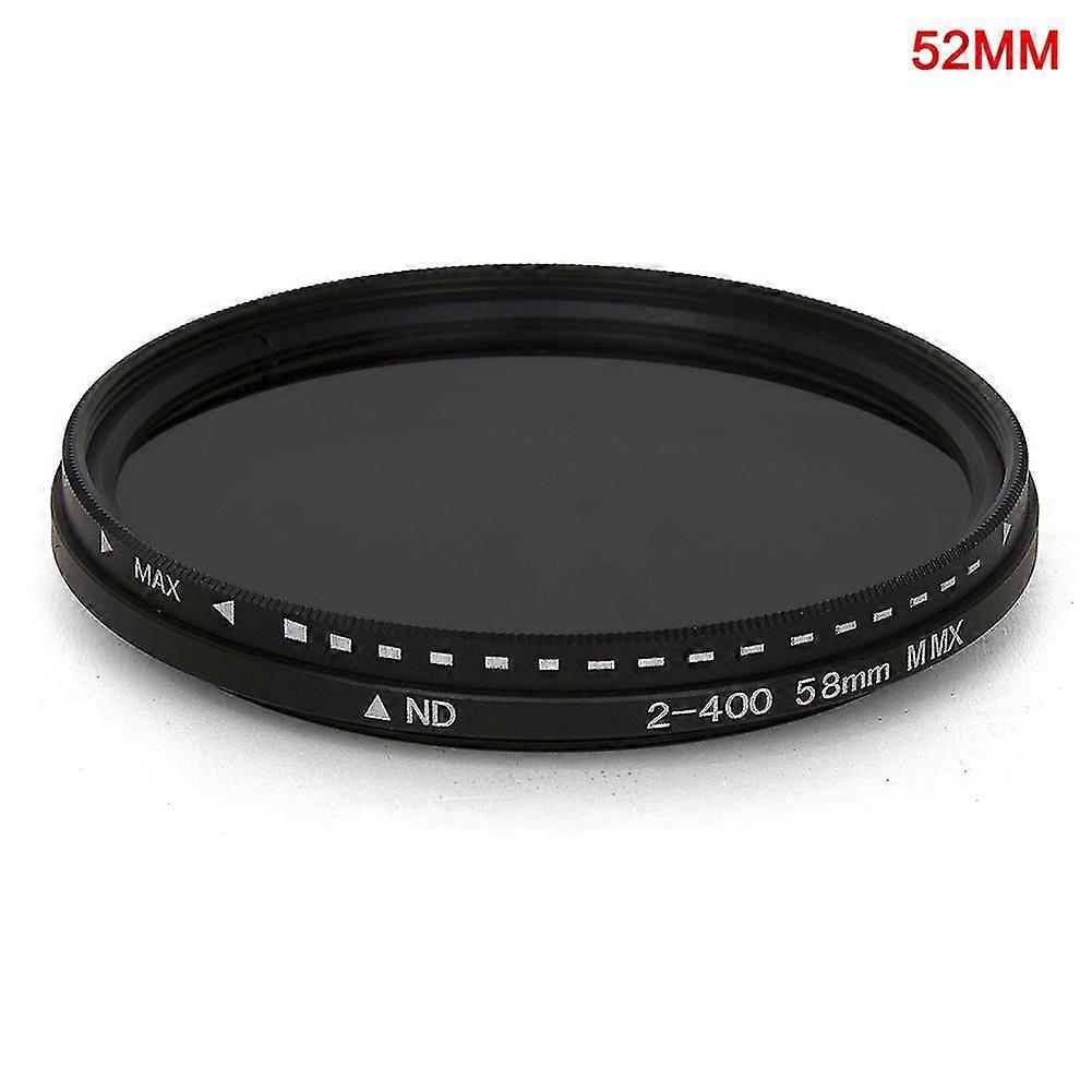 Fader Variable ND Filter Adjustable ND2 to ND400 Neutral Density for Camera Lens