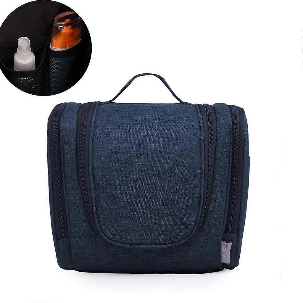 Storage foldable hanging toiletry bag