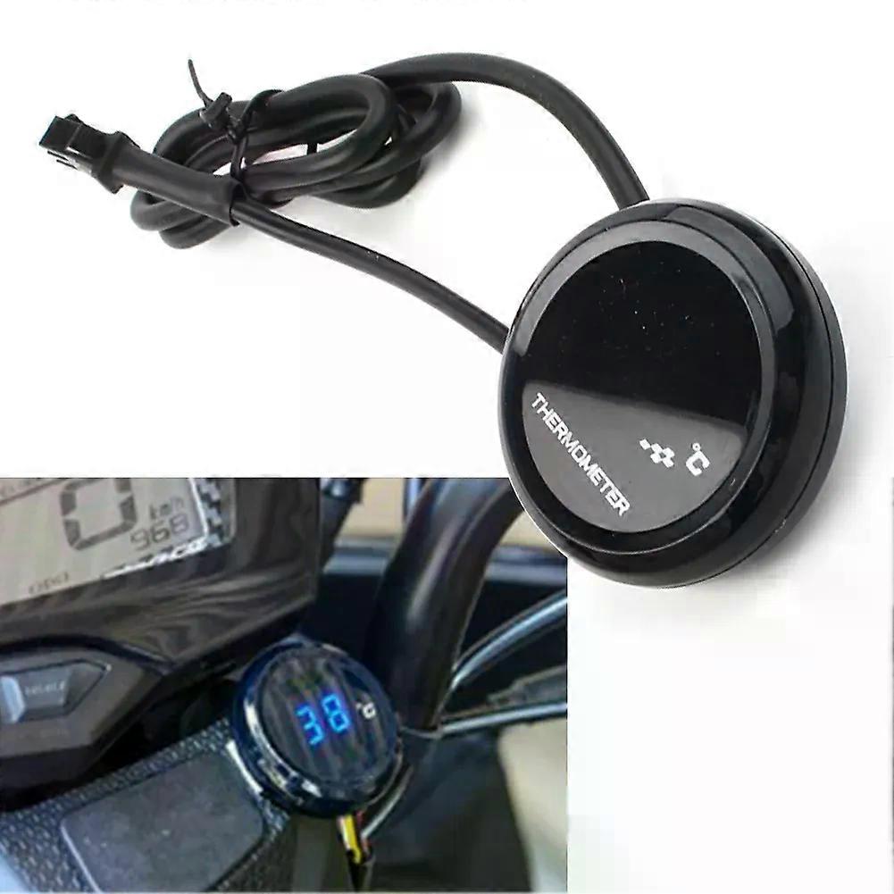 LCD Display Digital Thermometer Water Temperature Sensor Universal Gauge For Motorcycle Accessories