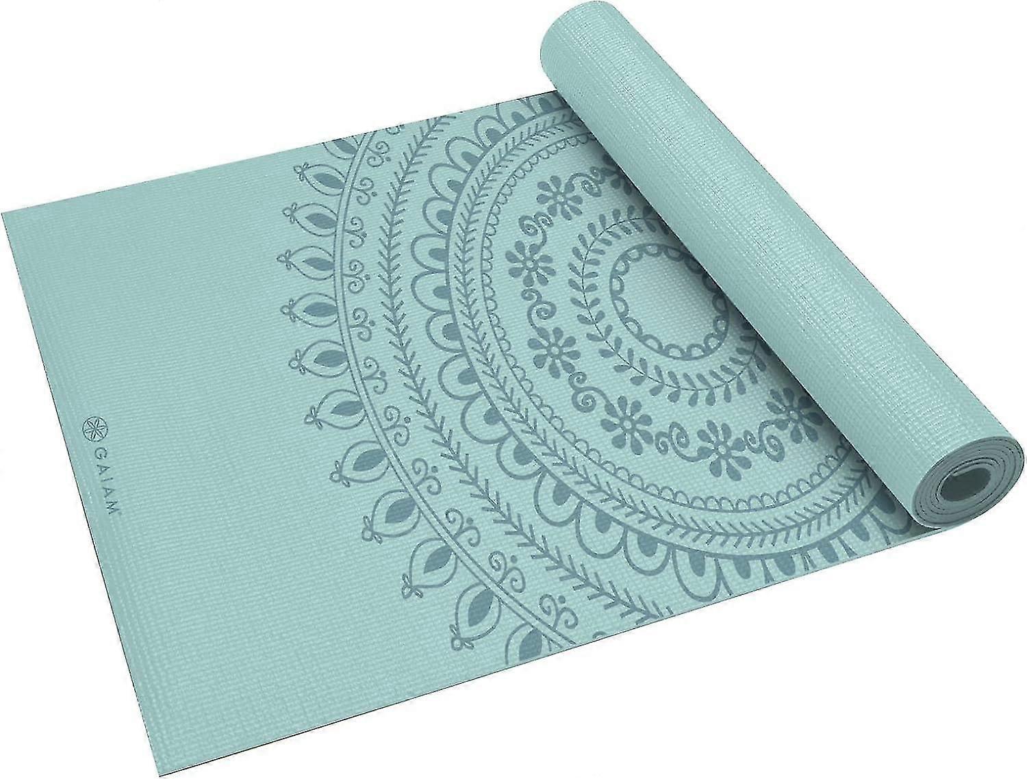 Premium Print Extra Thick Non Slip Exercise & Fitness Mat
