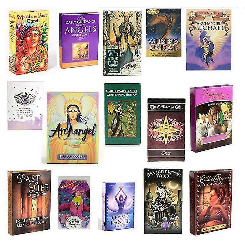 1 Pudełko Karty Tarota Oracle Game Card Family Party Prophecy Wróżbiarstwo Gry planszowe
