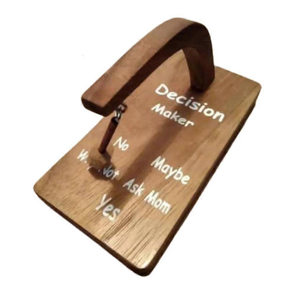 Wooden Decider Magnetic Pendulum Today Decider Game Toy