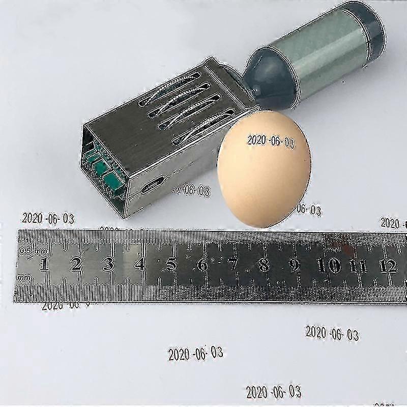 Portable Date Stamp For Egg Supermarket Store School Bank Office Manufacture Date Number Stamps 17x4 Tw
