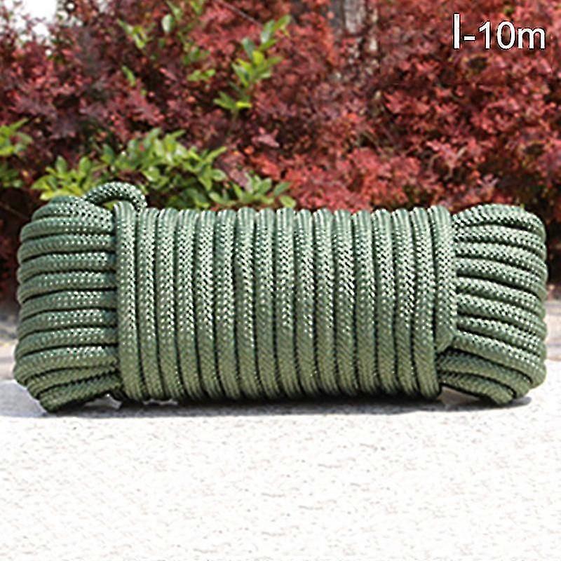 10 meter utomhusresor nylon tvättlina multifunktionella tvättlinor bärbara torktumlare