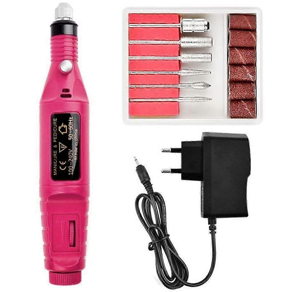Adjustable Speed Electric Nail Drill For Multi-Use Functionality, Professional Nail Kit Ensures Heat Dissipation And Safe Gel Remover, Portable