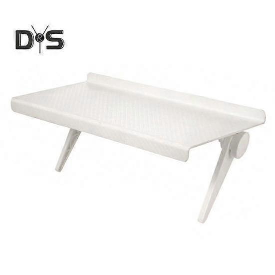Storage Rack 5kg Load-capacity Non-Slip Adjustable Angle Simple Installation TV Monitor Stand Space-Saving Organizer